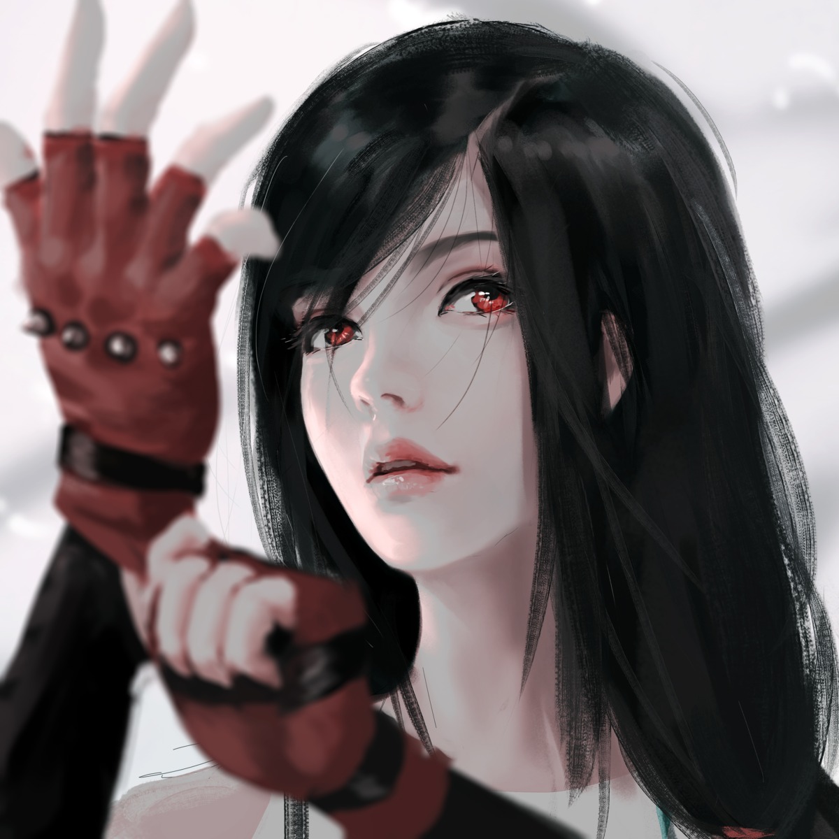 final_fantasy final_fantasy_vii tifa_lockhart wlop