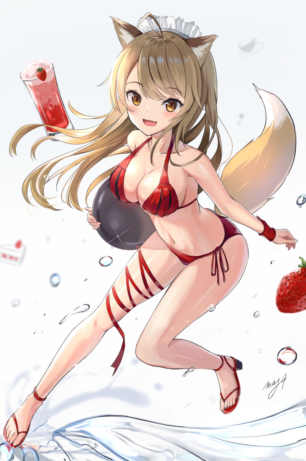 animal_ears bikini may9 swimsuits tail