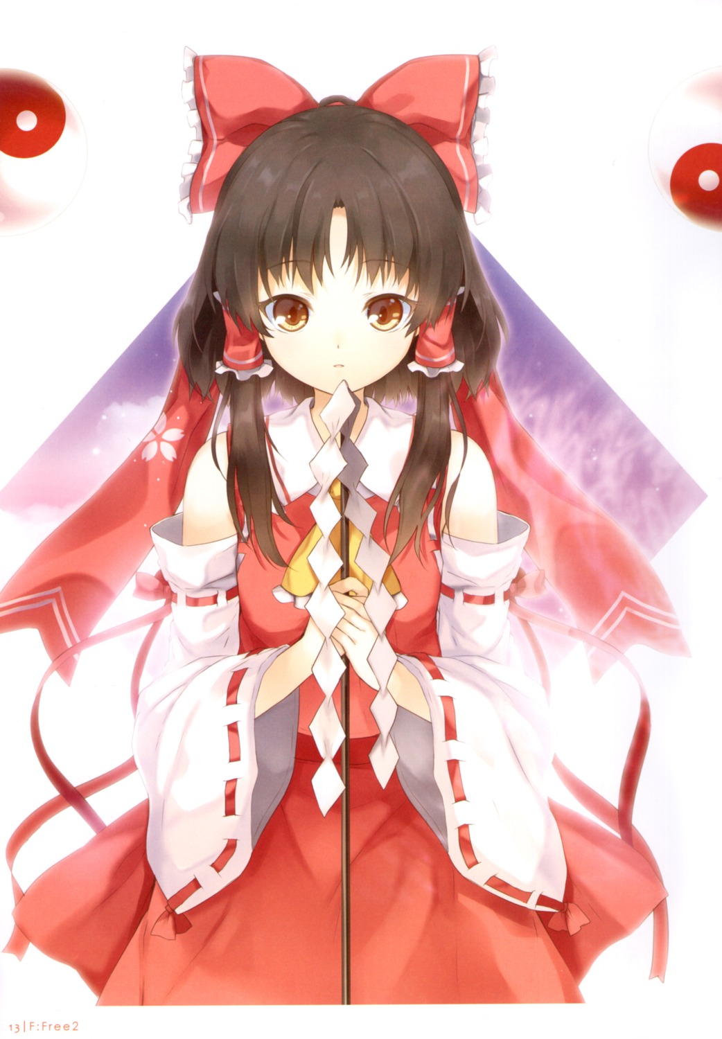 6u eternal_land hakurei_reimu miko touhou