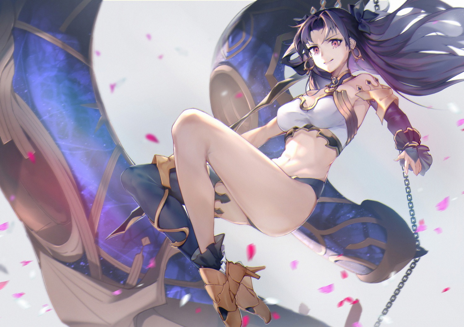 armor bikini_armor cleavage fate/grand_order heels ishtar_(fate/grand_order) joehongtee thighhighs