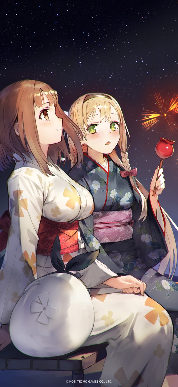 atelier atelier_ryza klaudia_valentz reisalin_stout toridamono yukata yuri