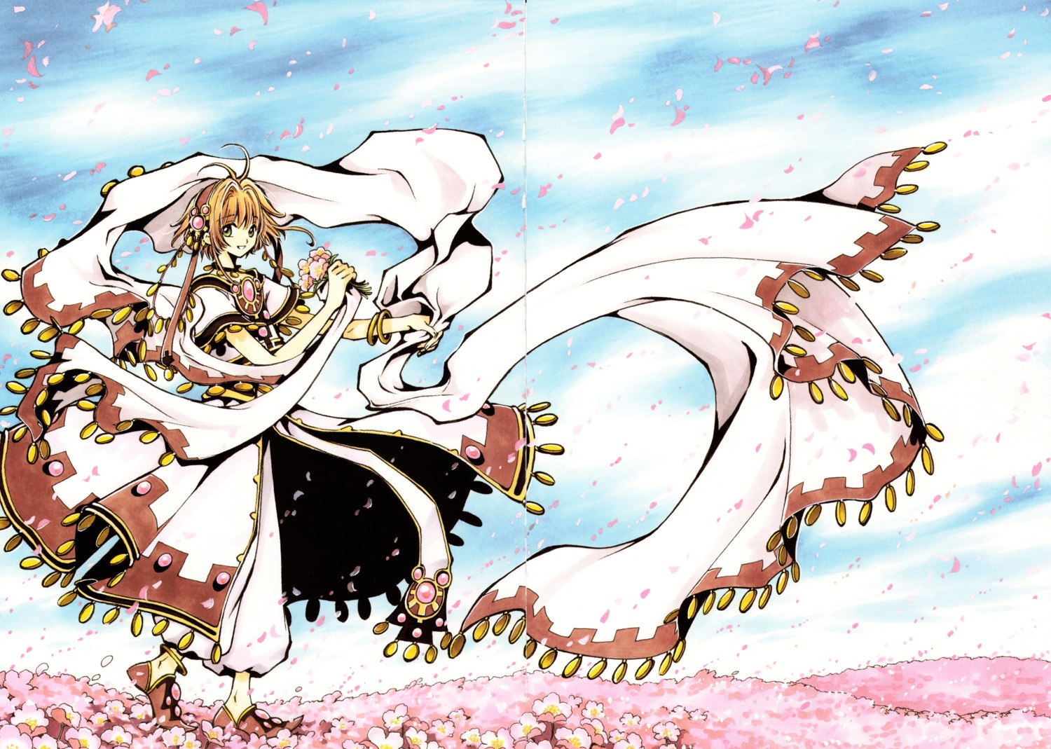 clamp crease kinomoto_sakura tsubasa_reservoir_chronicle