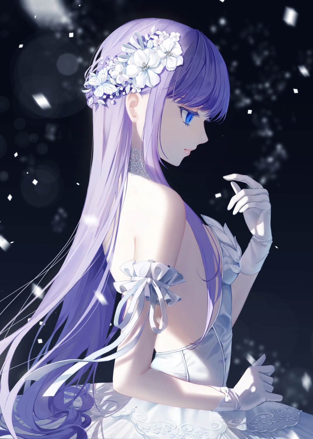 dress fate/grand_order meltryllis no_bra tobi_(pixiv41237754)