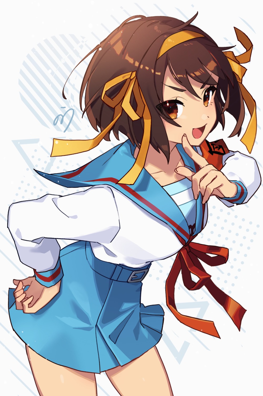 nou seifuku suzumiya_haruhi suzumiya_haruhi_no_yuuutsu