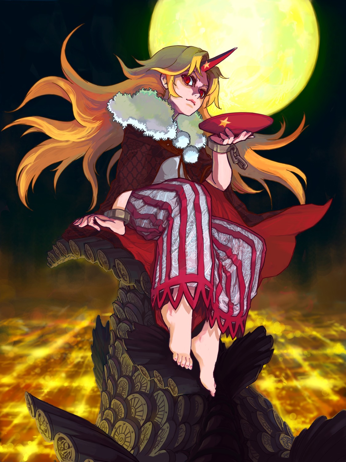 hoshiguma_yuugi momiji touhou