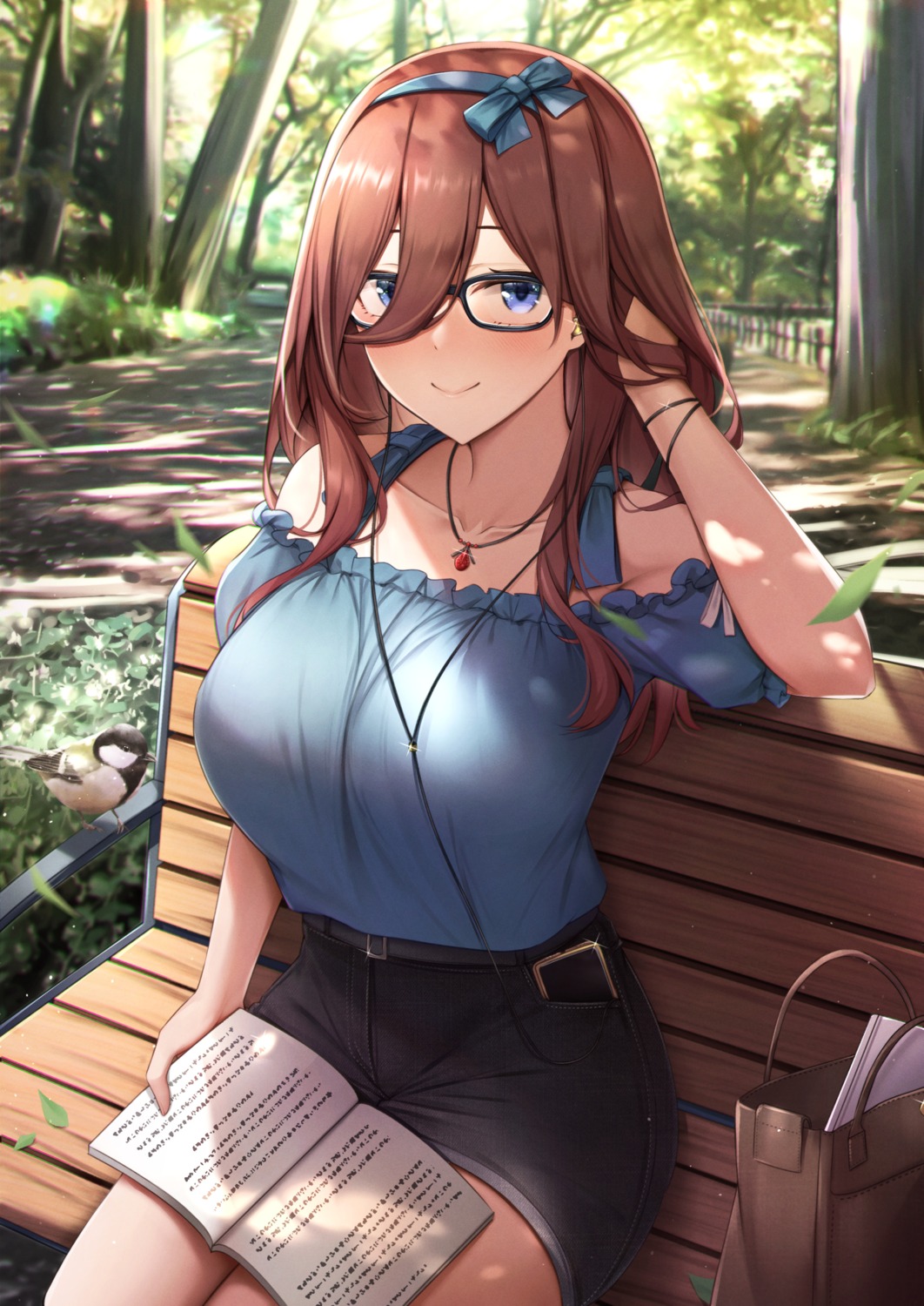 5-toubun_no_hanayome fou_zi megane nakano_miku