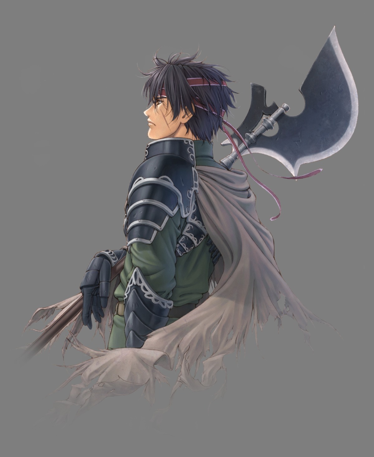 falcom geis male taue_shunsuke transparent_png weapon ys ys_vi