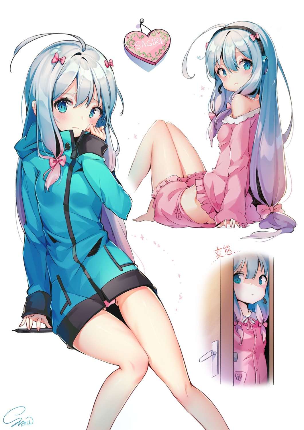 eromanga-sensei izumi_sagiri pajama pantsu snow_is