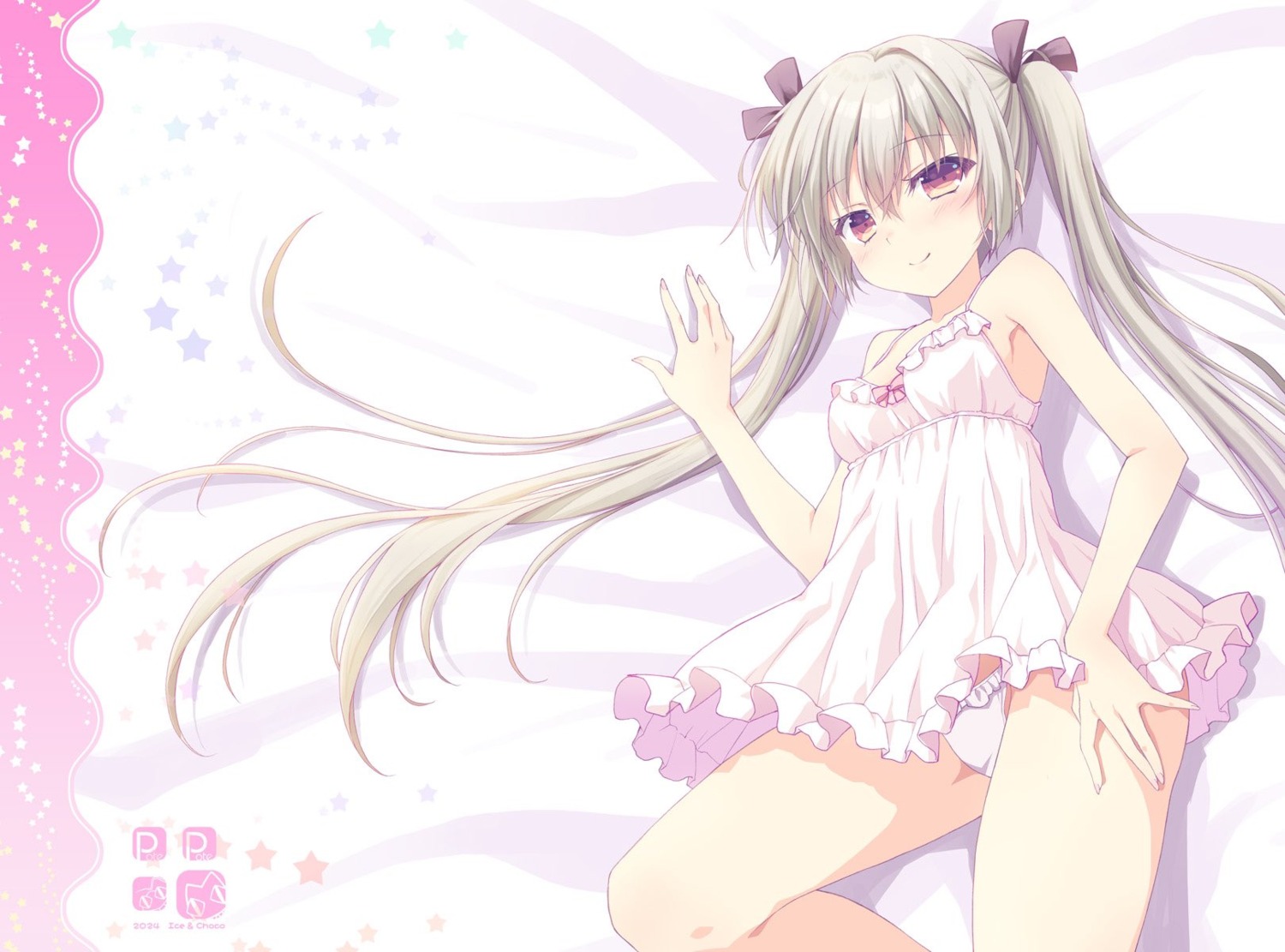 jpeg_artifacts lingerie loli nanao_naru pantsu skirt_lift