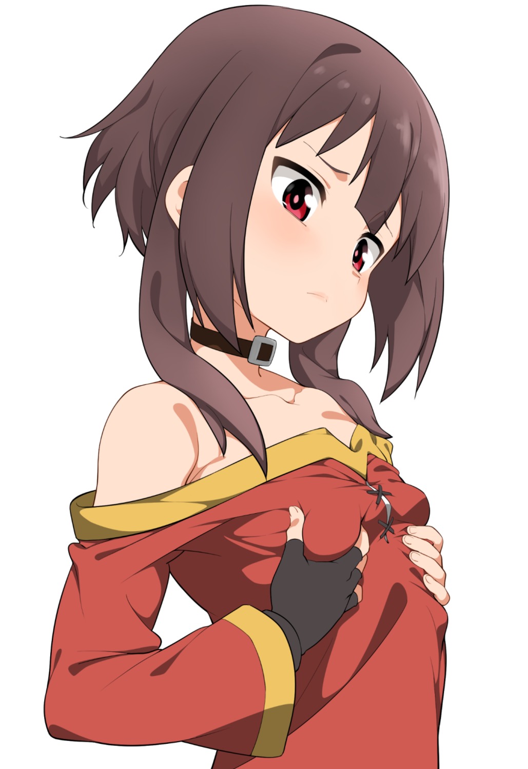 breast_grab hatanaka kono_subarashii_sekai_ni_shukufuku_wo! megumin