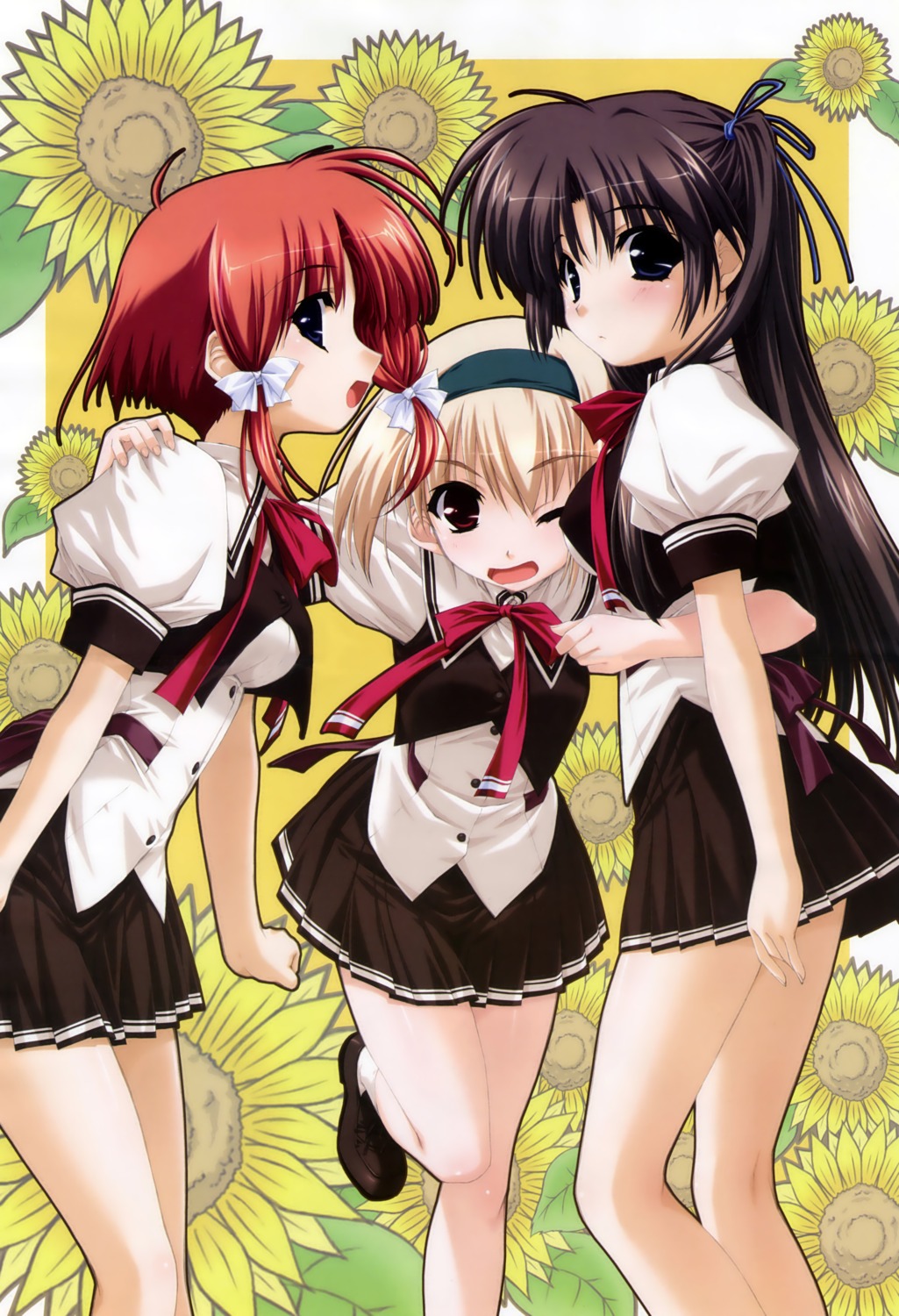 amaizumimoriamekoyori_no_mikoto clochette fixed kahara_mizuki kamipani katase_megumi seifuku shintarou