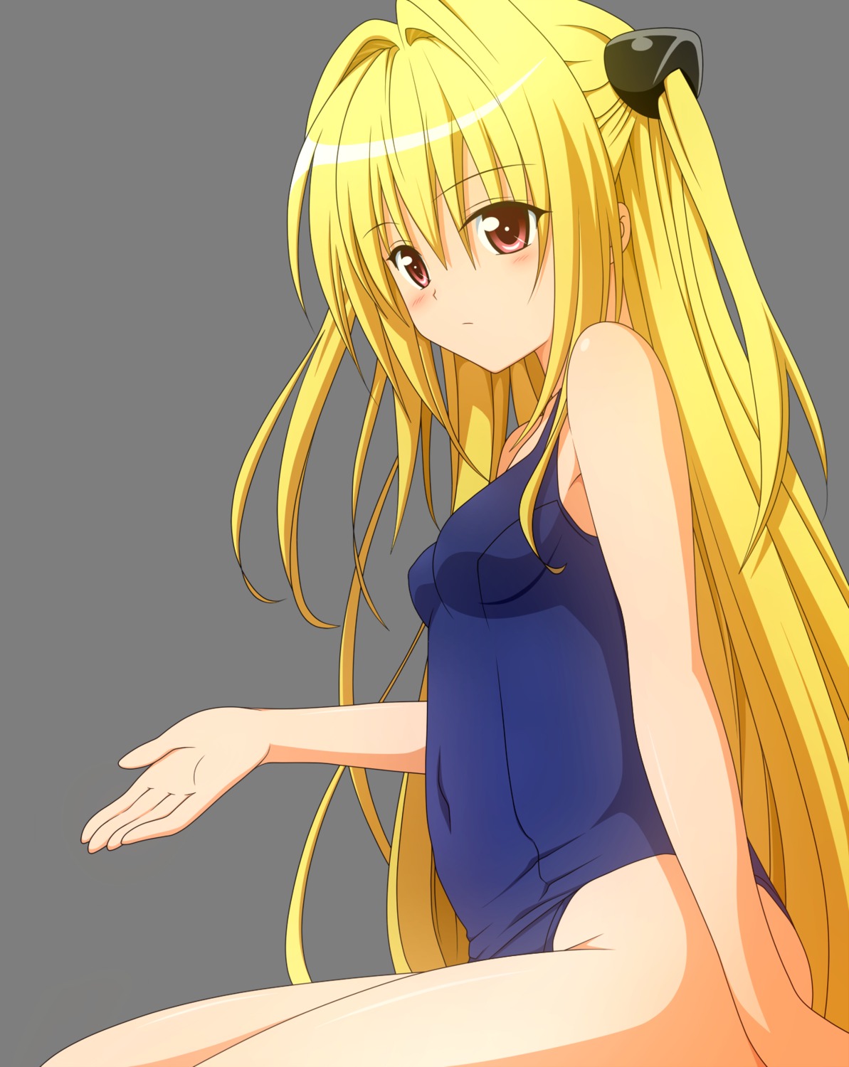 golden_darkness school_swimsuit shige_(moe-ren.net) swimsuits to_love_ru to_love_ru_darkness transparent_png vector_trace