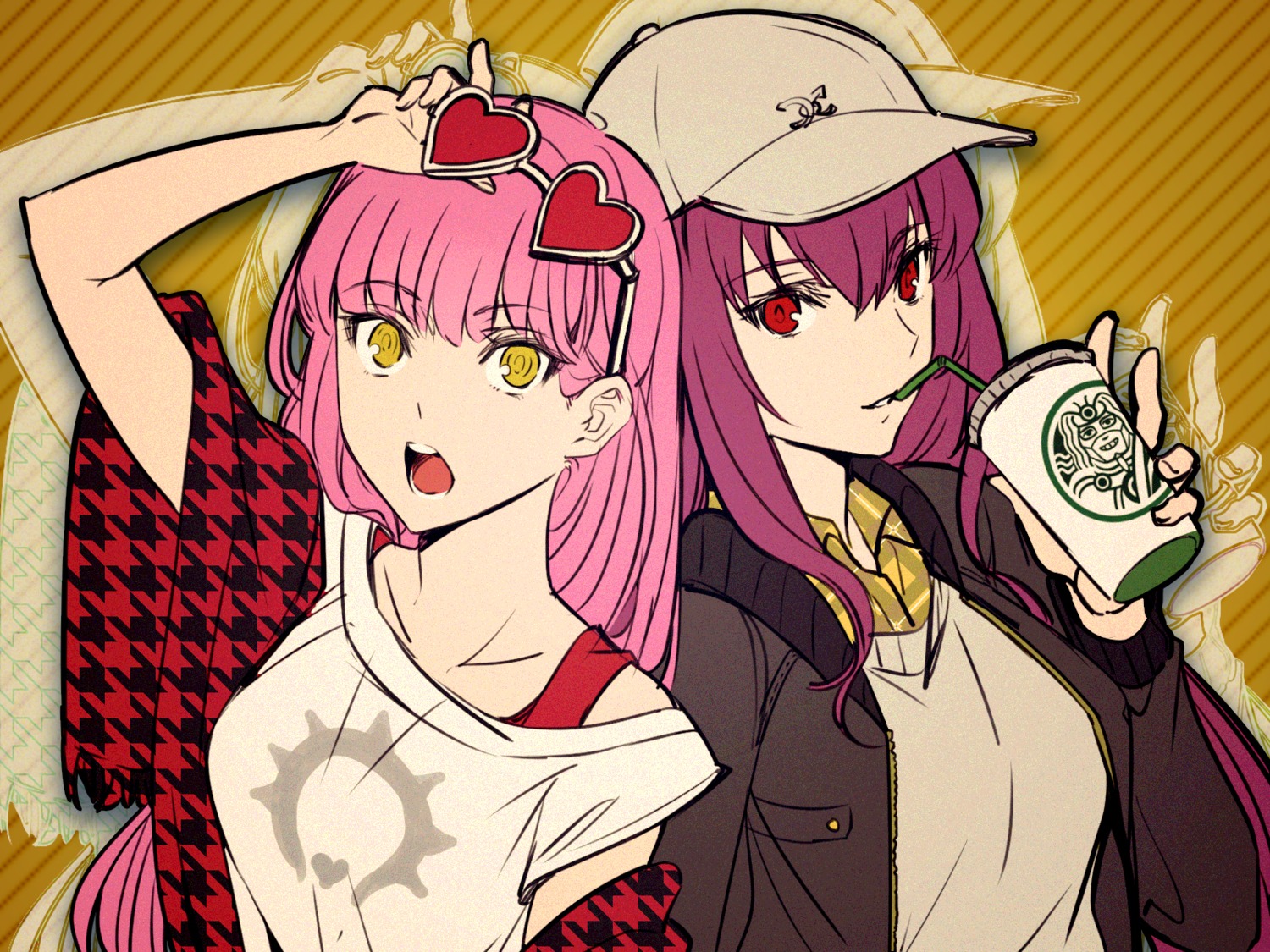 fate/grand_order medb_(fate/grand_order) megane scathach_(fate/grand_order) shimo_(s_kaminaka)