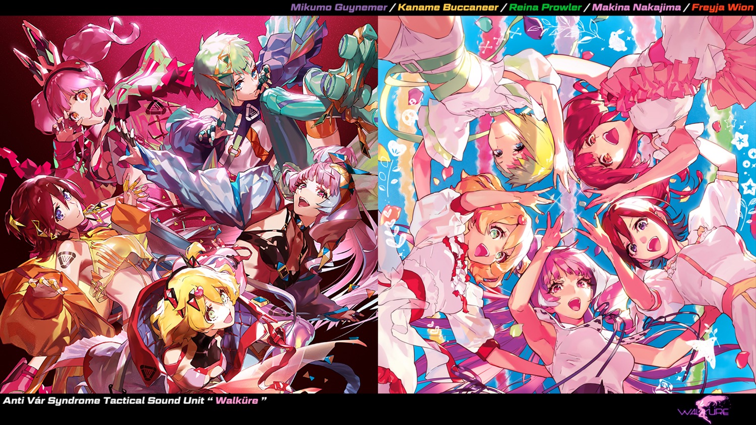 Macross Delta Freyja Wion Kaname Buccaneer Makina Nakajima Mikumo Guynemer Reina Prowler Animal Ears Bunny Ears Dress Tagme Tattoo Thighhighs Wallpaper 735566 Yande Re 0 wallpapers and 38 scans. yande re