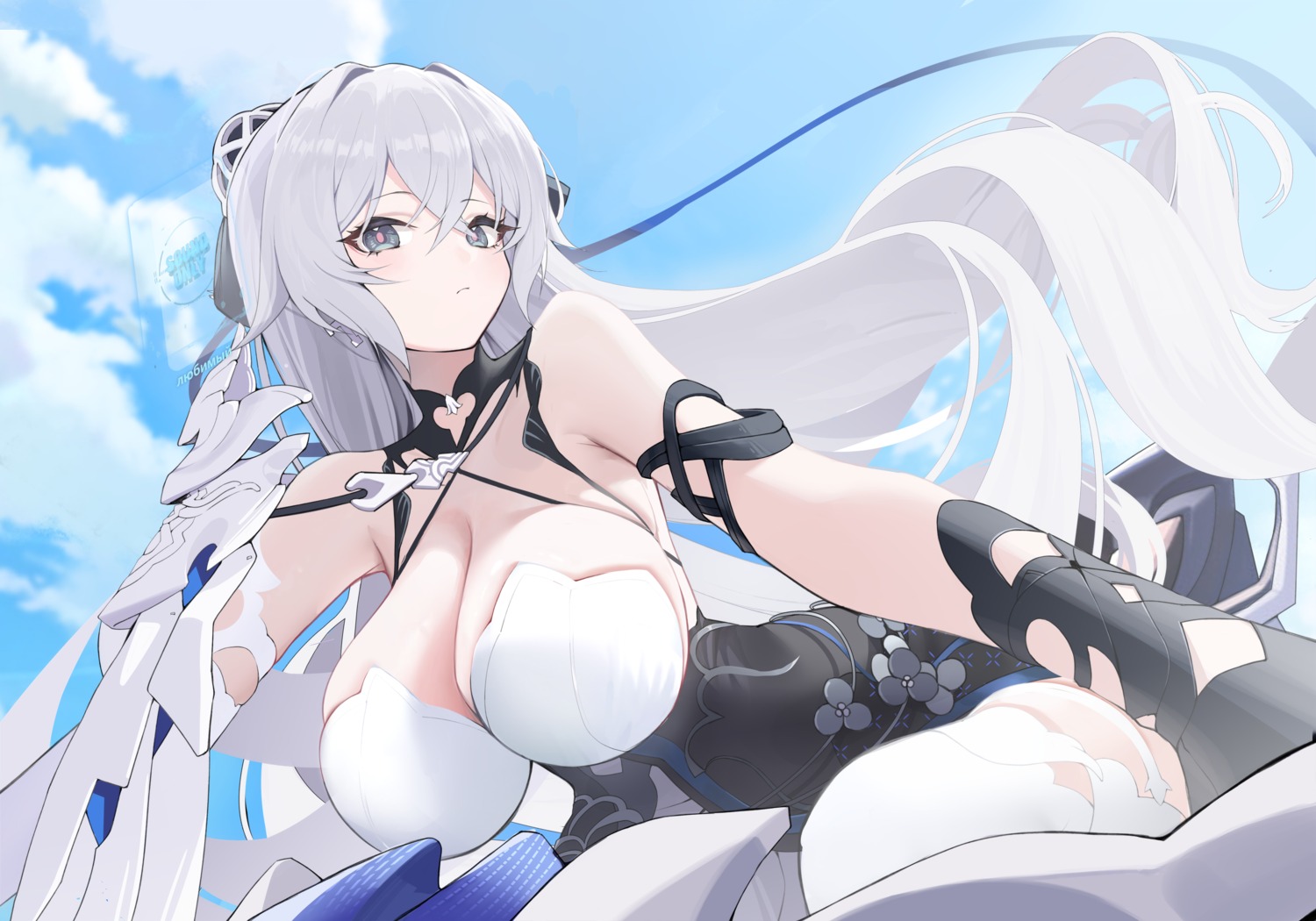 armor benghuai_xueyuan bronya_zaychik honkai_impact no_bra thighhighs xiujia_yihuizi