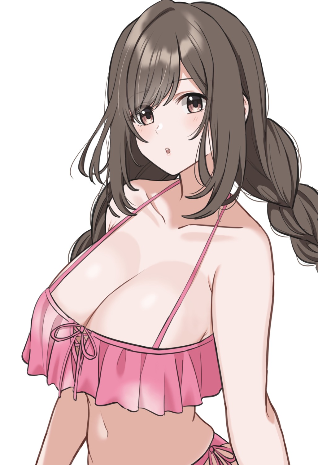 0-toki bikini cleavage swimsuits the_idolm@ster the_idolm@ster_shiny_colors tsukioka_kogane