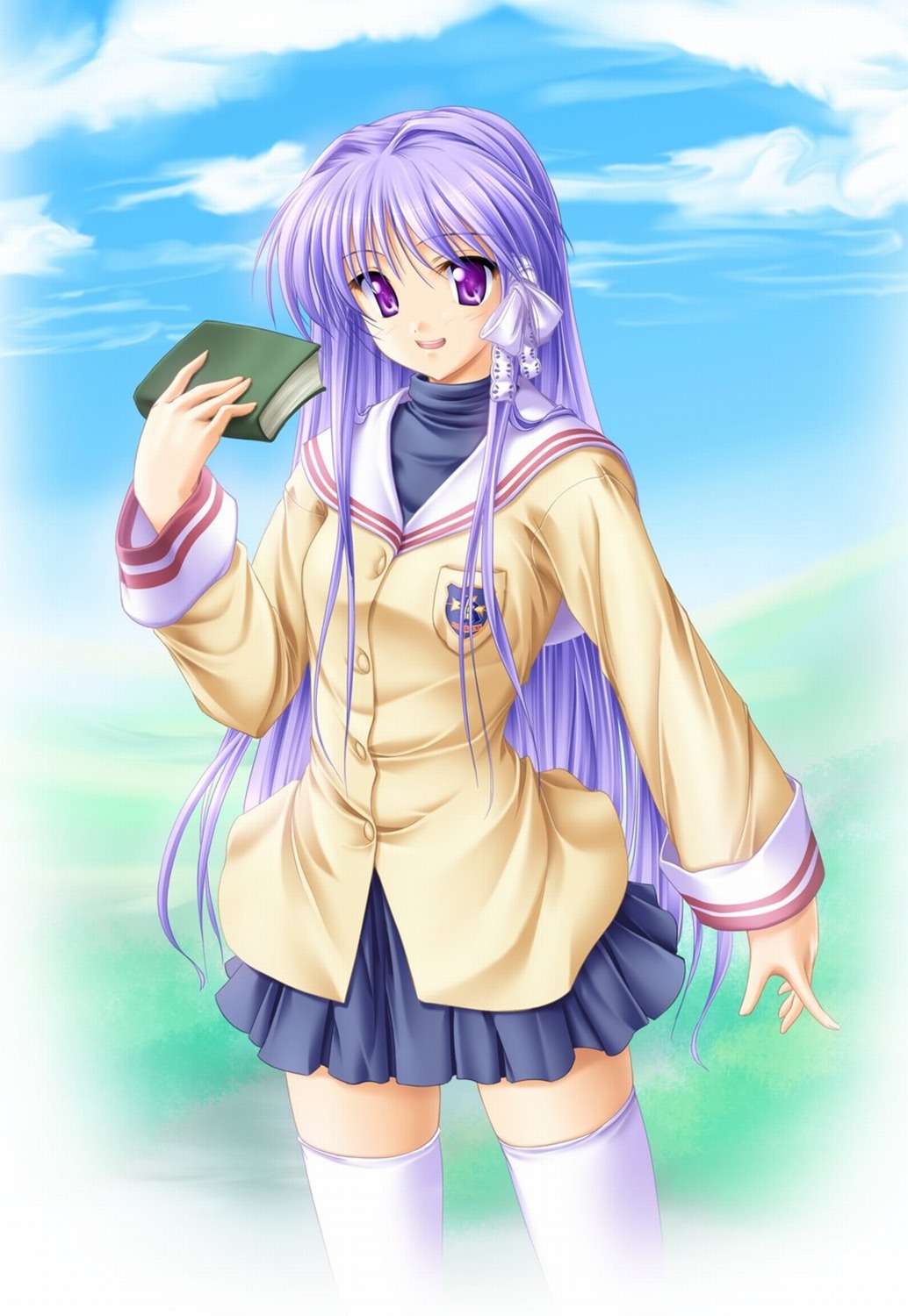 clannad fujibayashi_kyou seifuku tenmaso