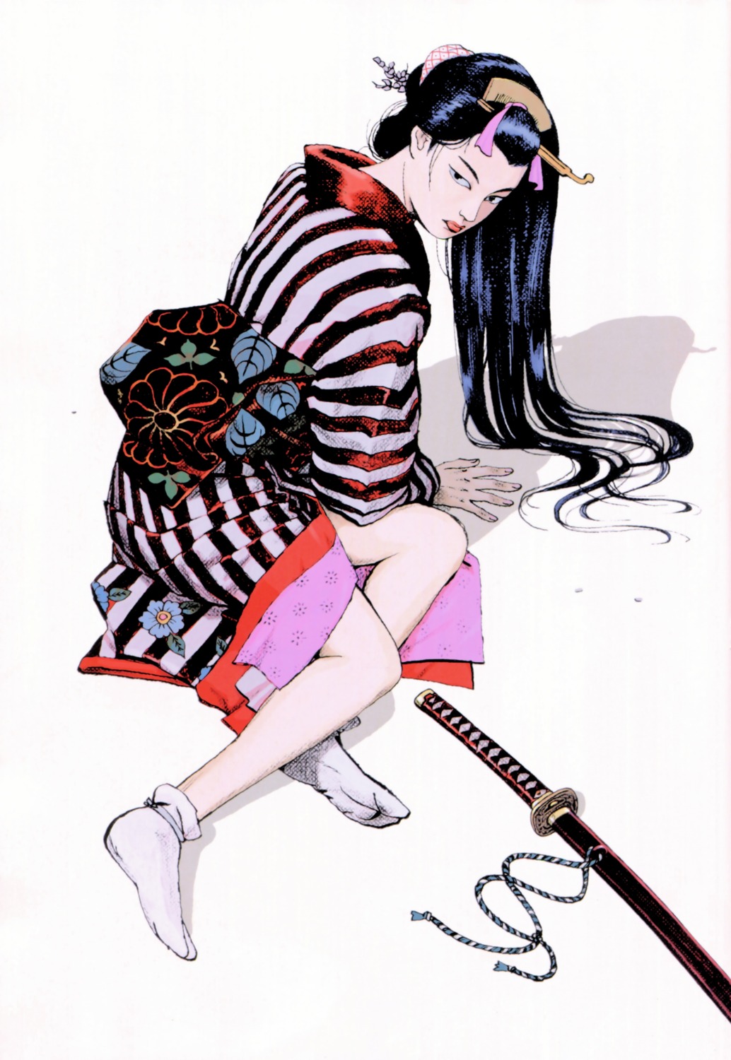 andrea_accardi feet kimono sword