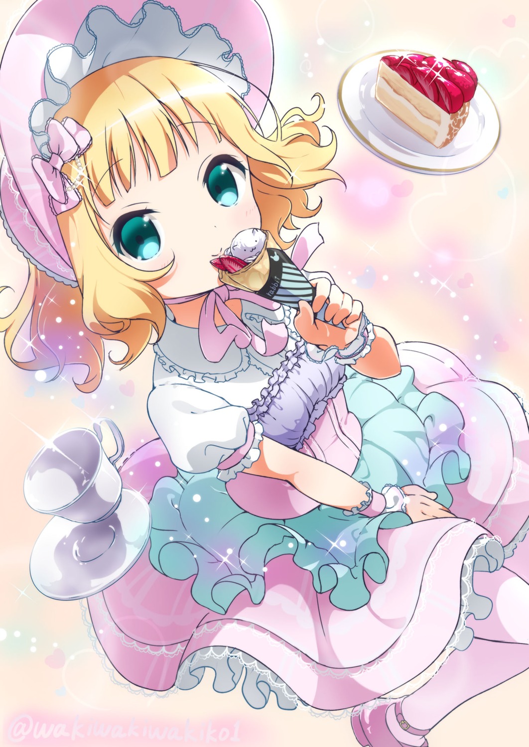 dress gochuumon_wa_usagi_desu_ka? kirima_sharo lolita_fashion tippy_(gochiusa) waki_(pixiv2609622)