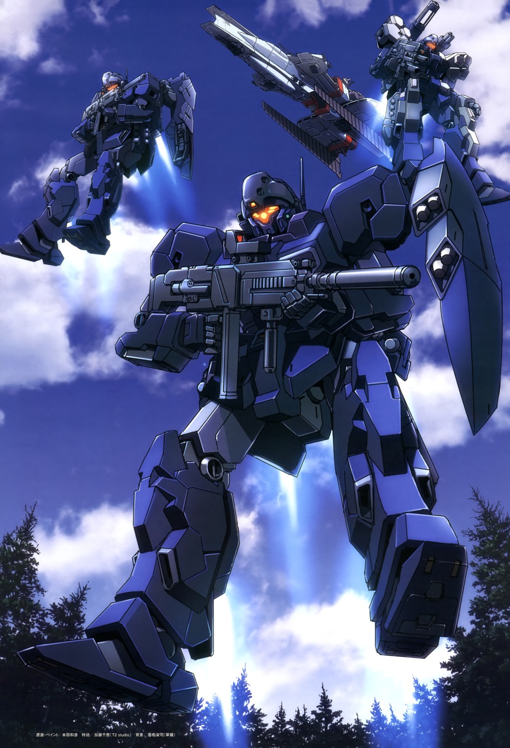 gun gundam gundam_unicorn jesta mecha