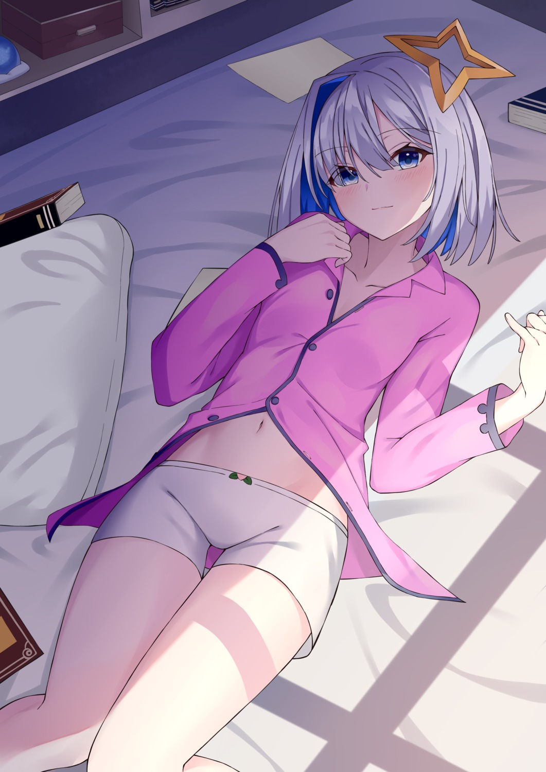 amane_kanata halo hololive pajama tagme