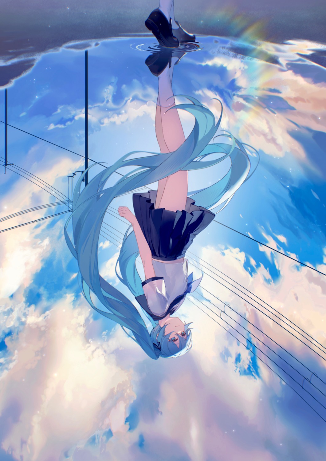 hatsune_miku kanvien seifuku vocaloid