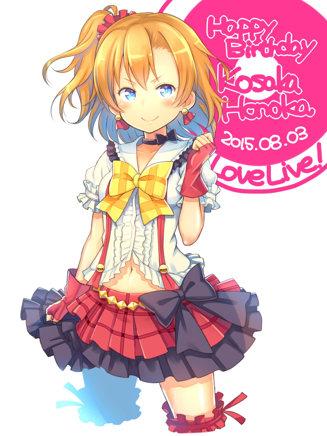 garter kousaka_honoka kuinji_51go love_live!