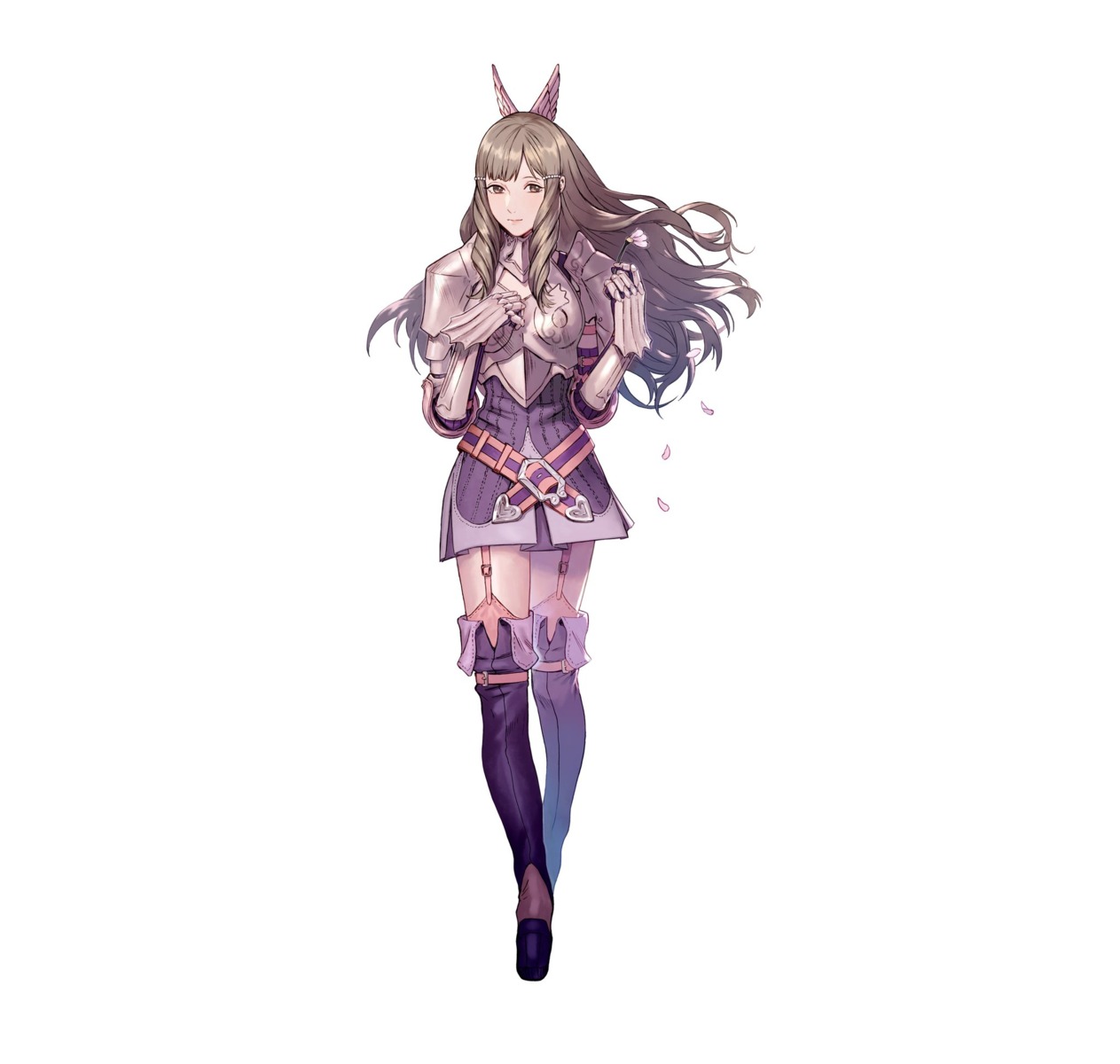 armor cropme fire_emblem fire_emblem_heroes fire_emblem_kakusei nintendo pikomaro stockings sumia thighhighs