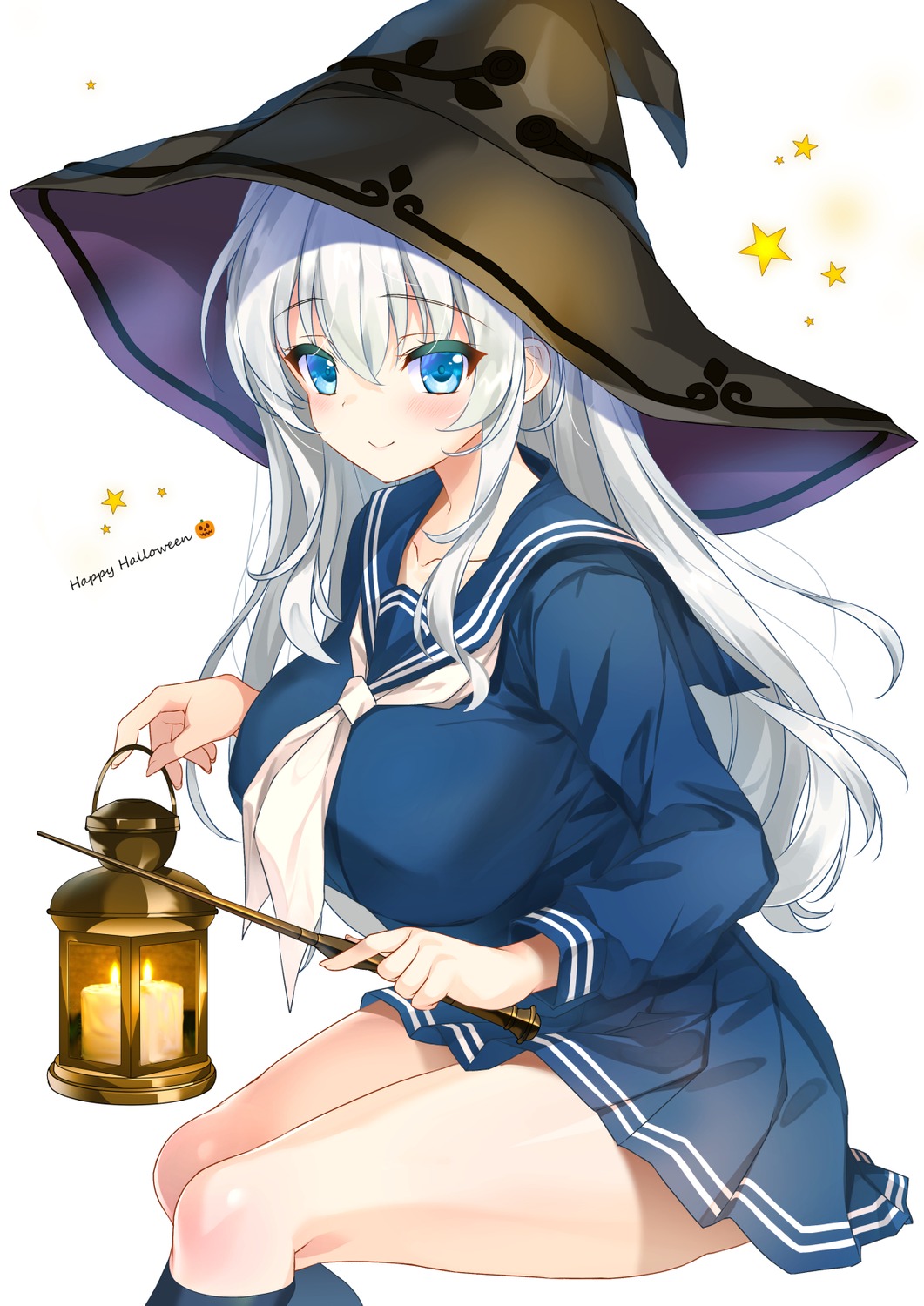 emily halloween seifuku weapon witch