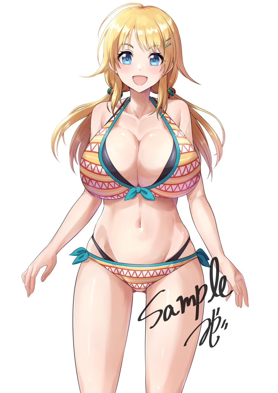 bikini hachimiya_meguru myaji12039 sample swimsuits the_idolm@ster the_idolm@ster_shiny_colors