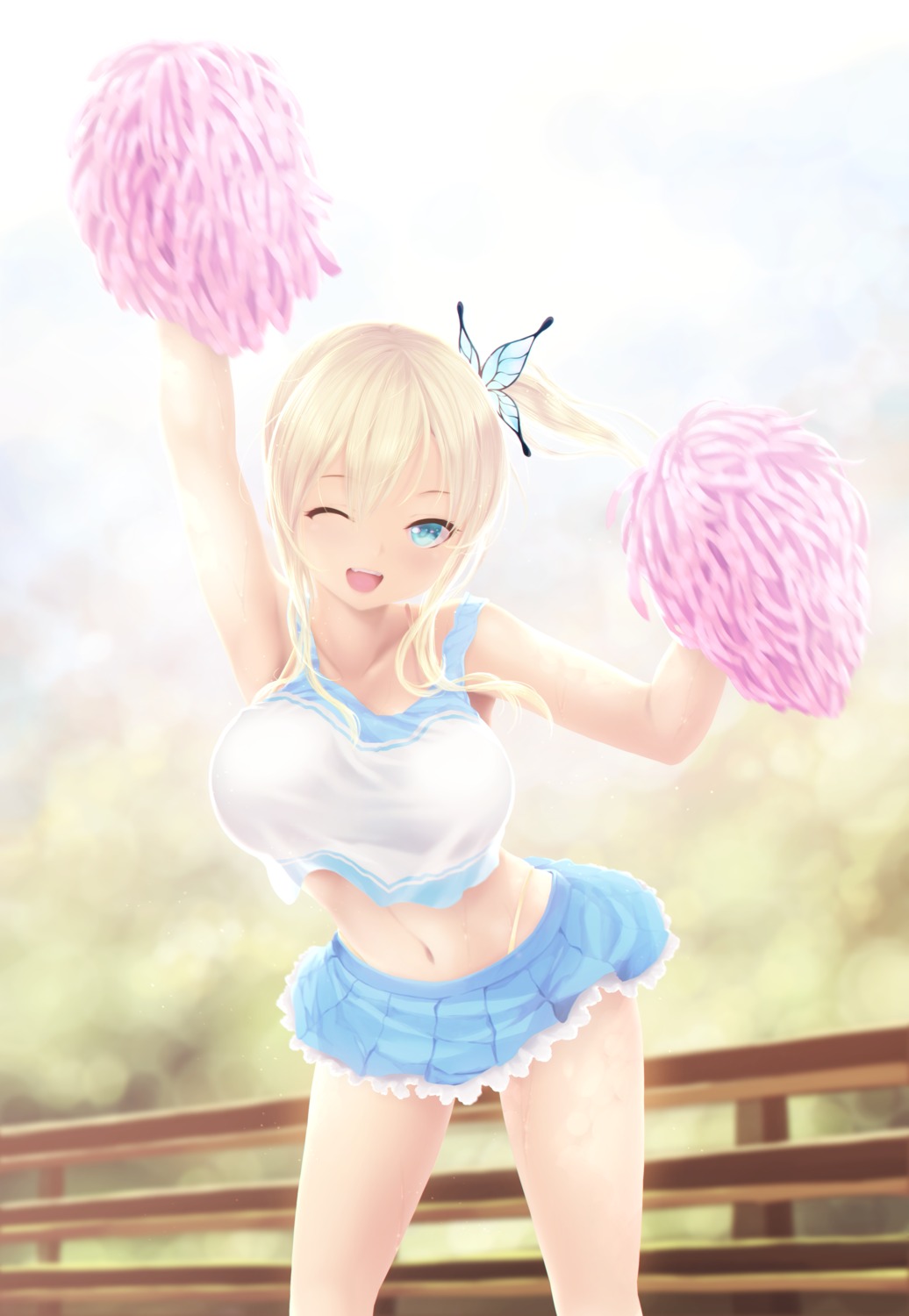 boku_wa_tomodachi_ga_sukunai cait cheerleader kashiwazaki_sena pantsu