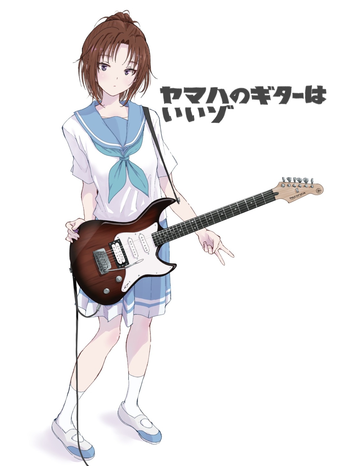 guitar hasisisissy hibike!_euphonium nakagawa_natsuki seifuku