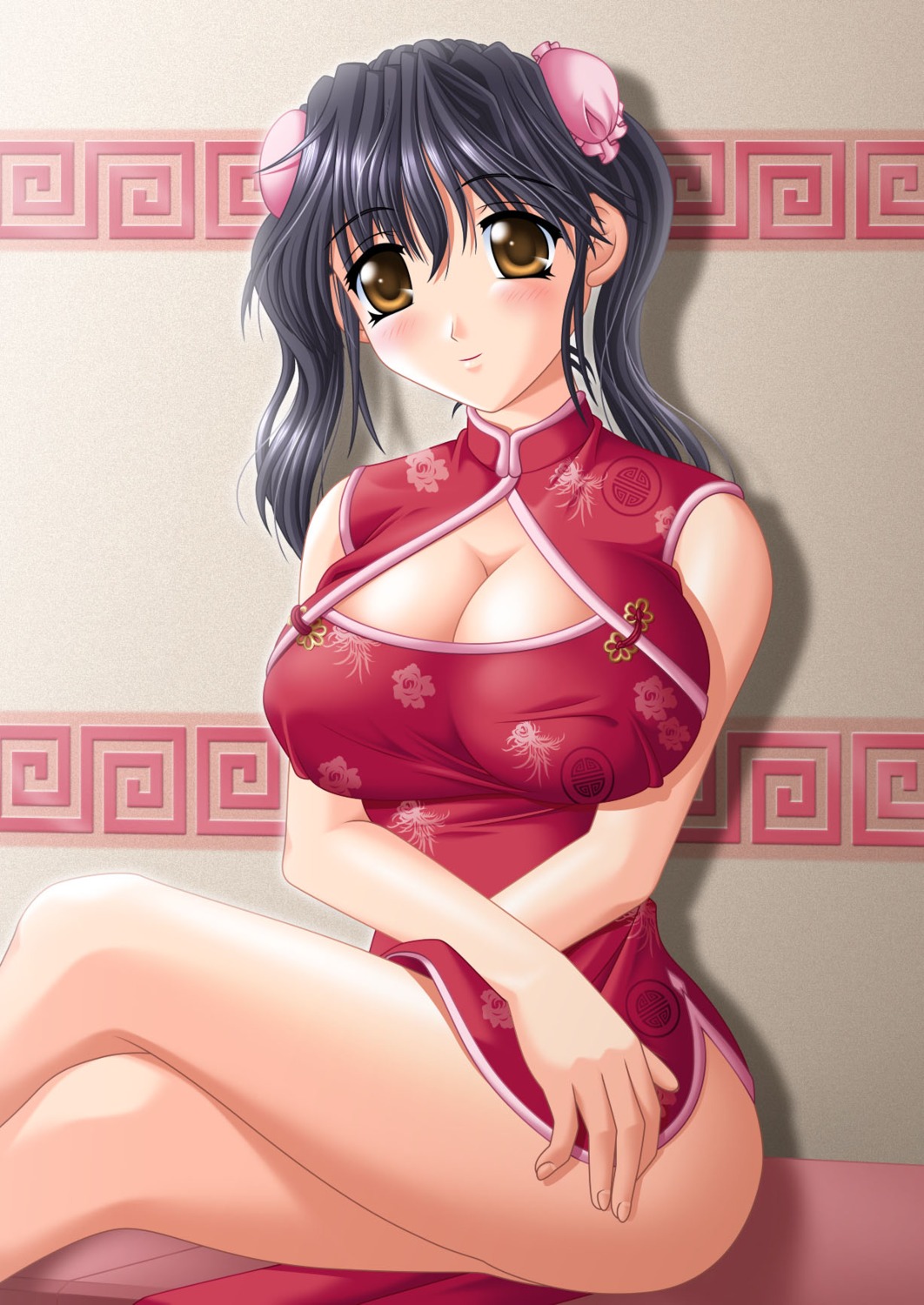 chinadress cleavage kafu