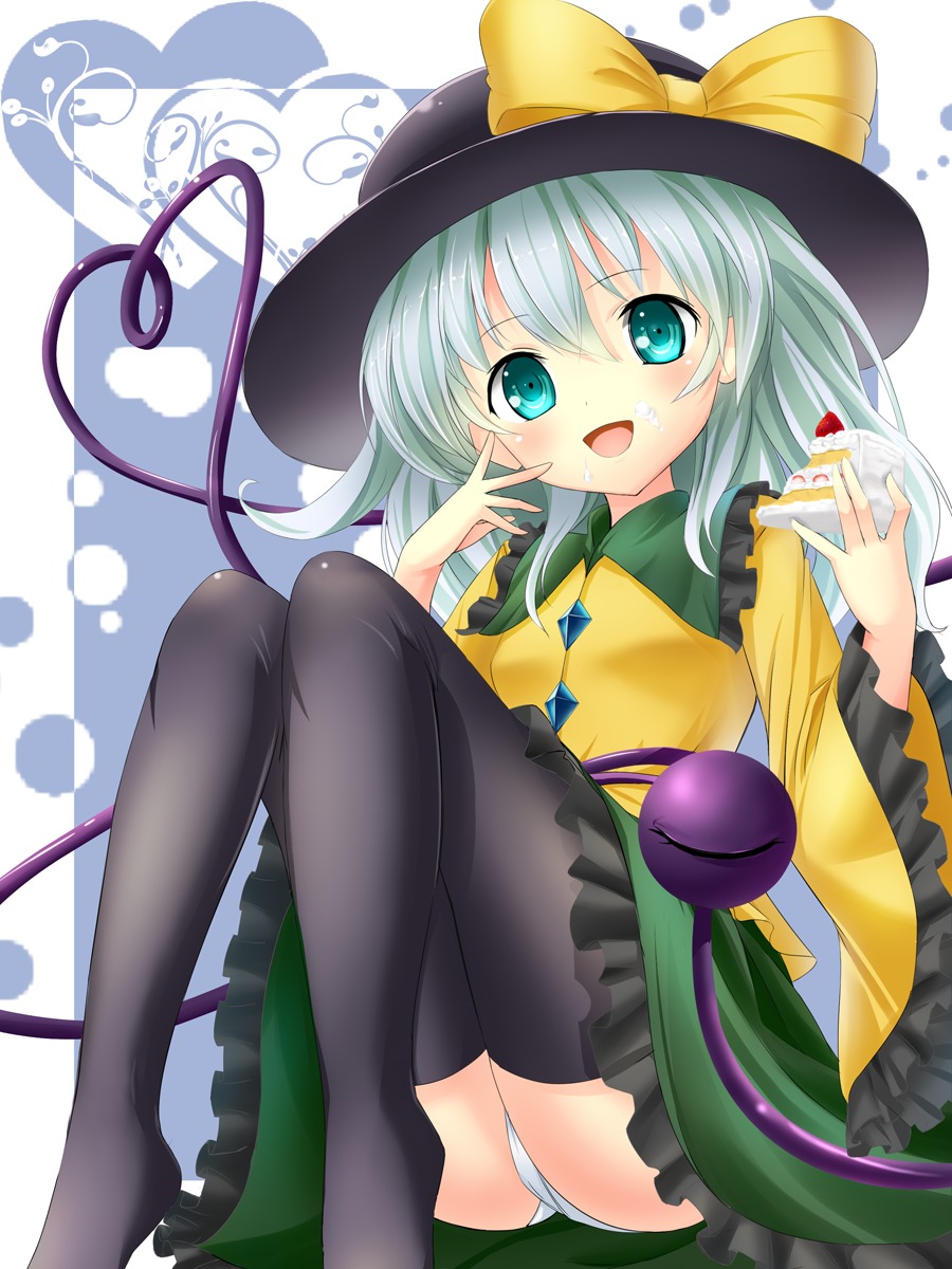 bug komeiji_koishi pantsu thighhighs touhou