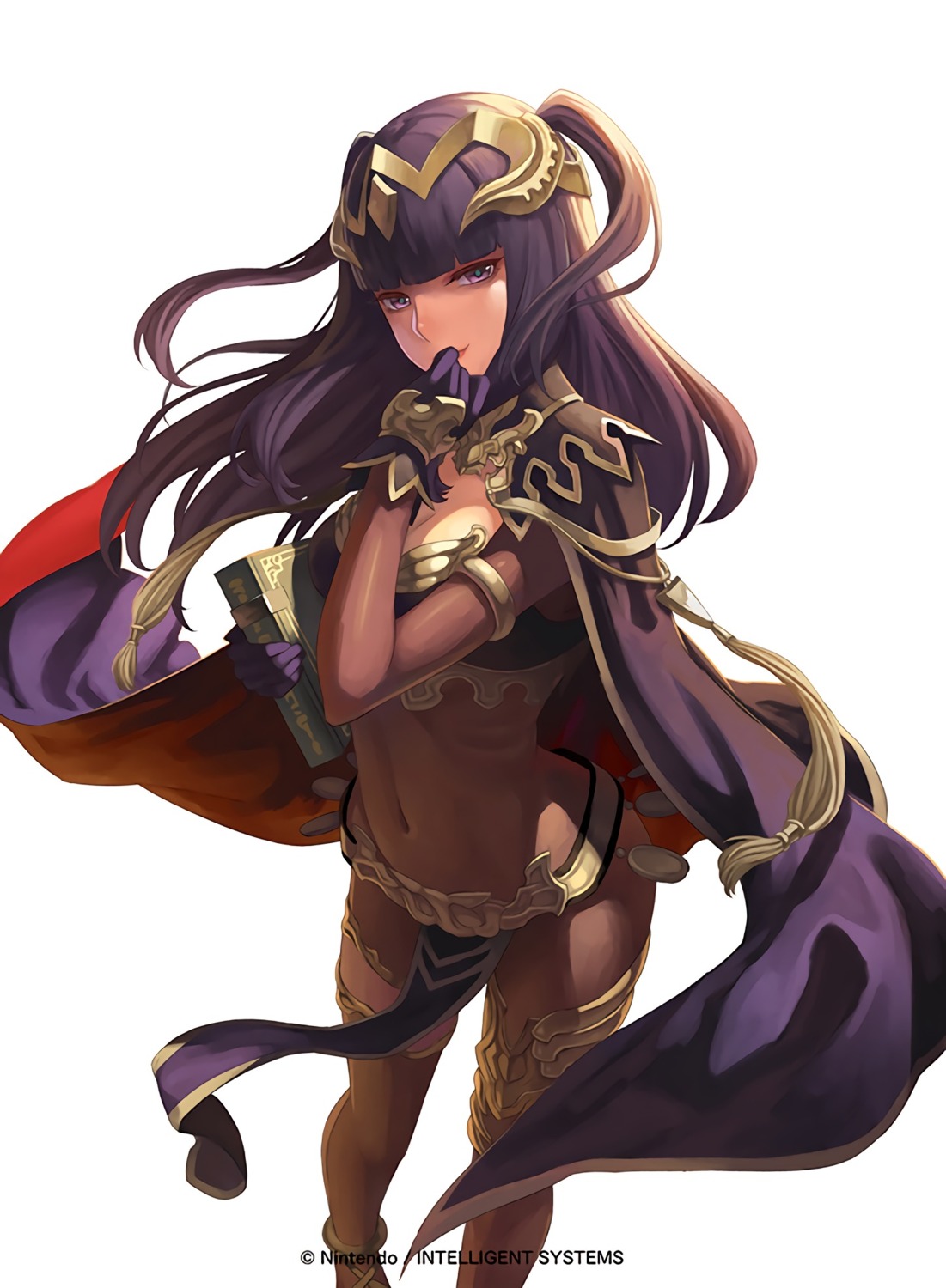 bodysuit cleavage fire_emblem fire_emblem_kakusei nintendo tharja