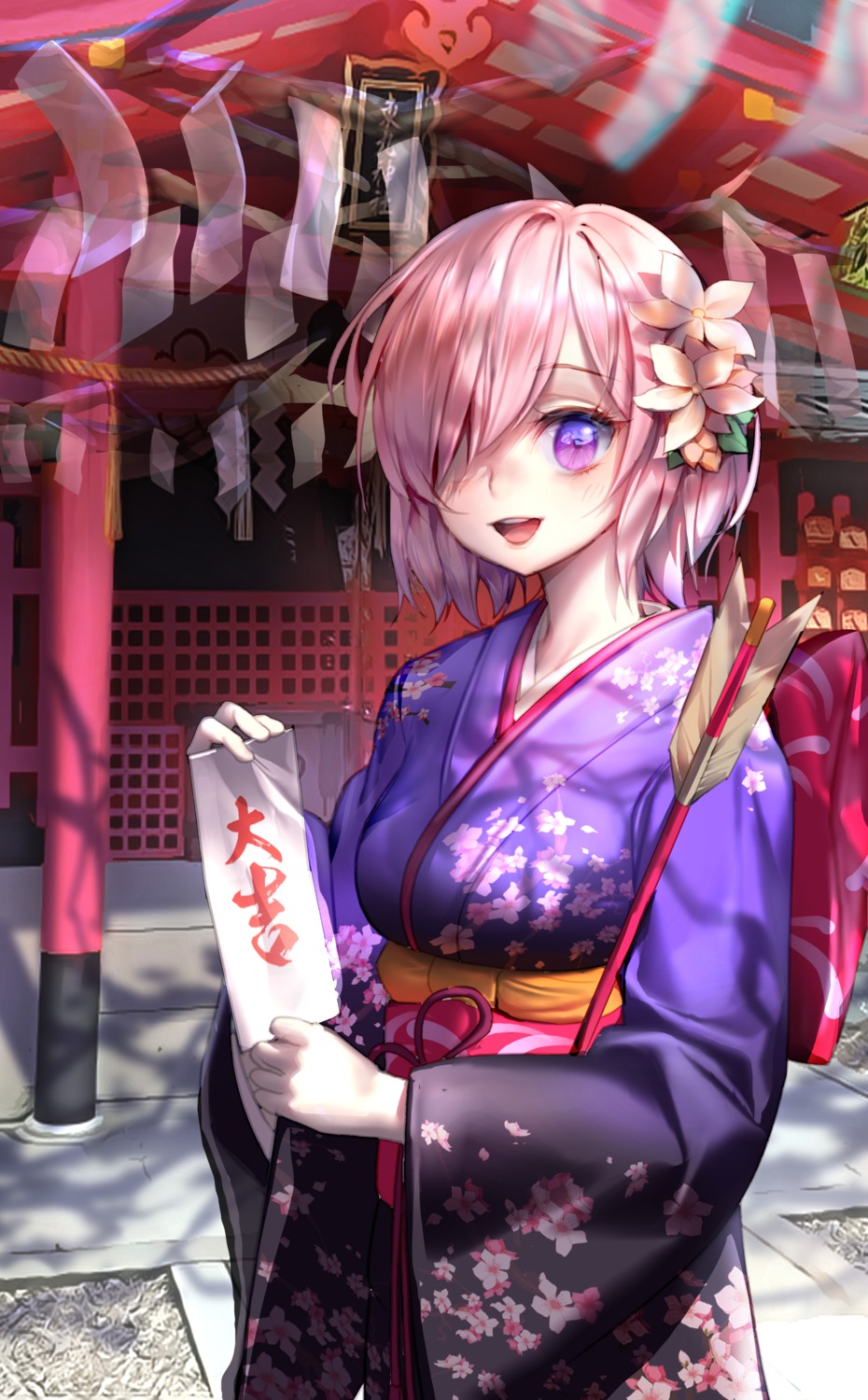fate/grand_order kimono mash_kyrielight myumyu_(myu12)