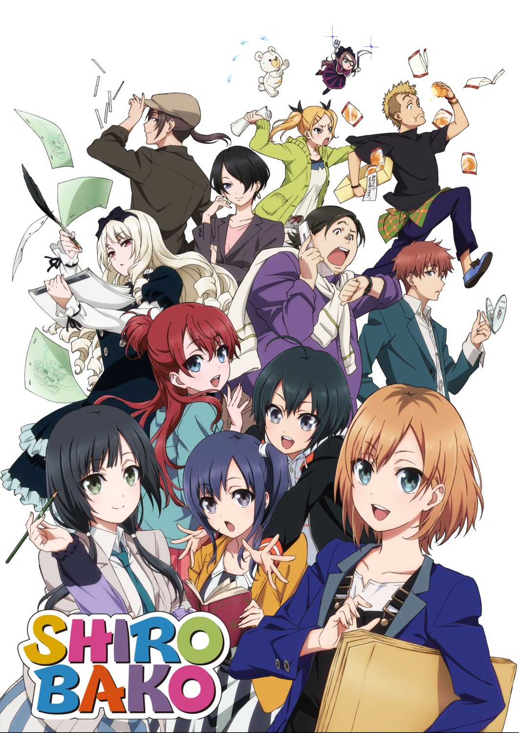 dress honda_yutaka imai_midori miyamori_aoi ochiai_tatsuya ogasawara_rinko okitsu_yuka sakaki_shizuka sekiguchi_kanami shirobako takanashi_tarou toudou_misa watanabe_jun yano_erika yasuhara_ema