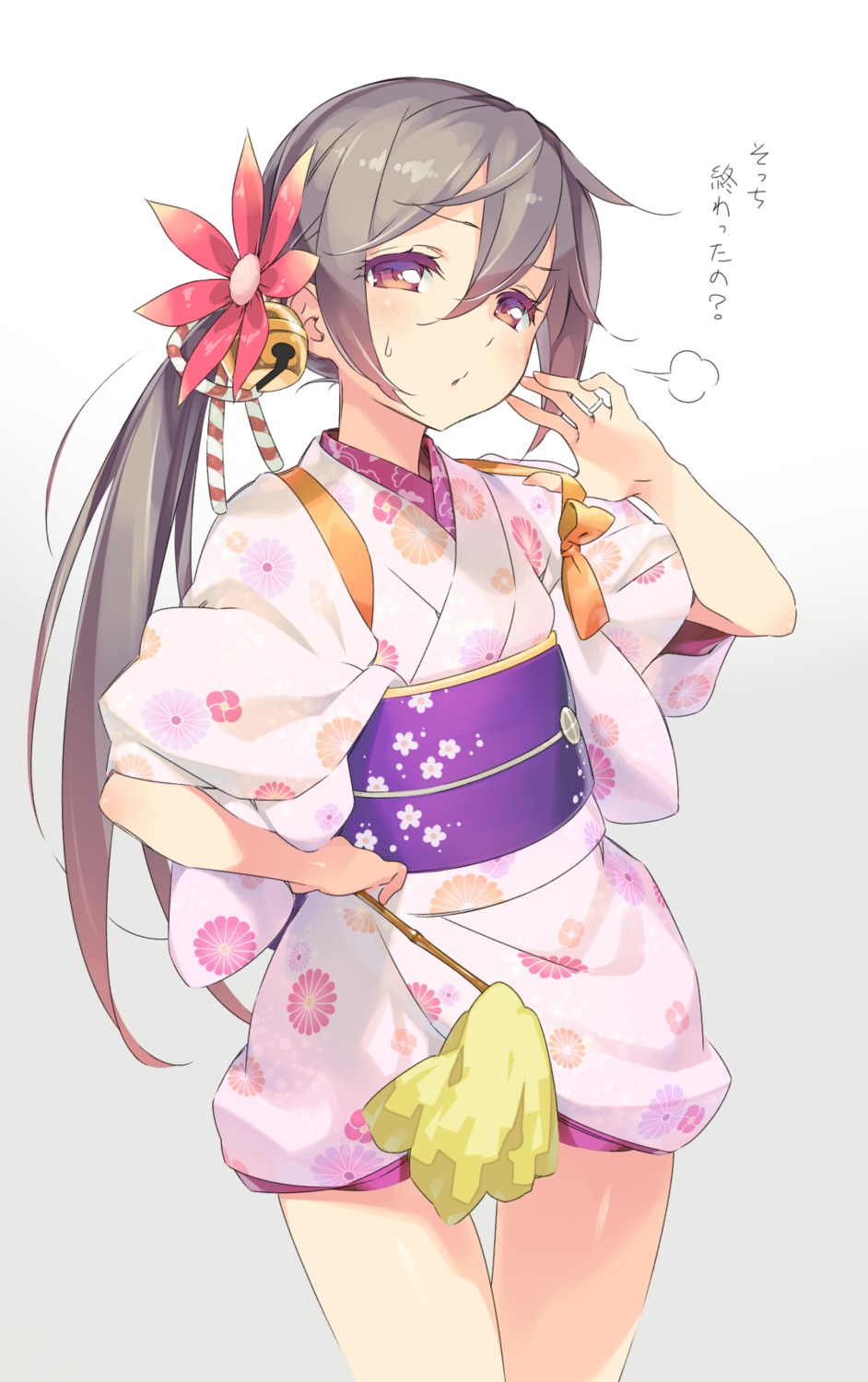 akebono_(kancolle) gayarou kantai_collection kimono