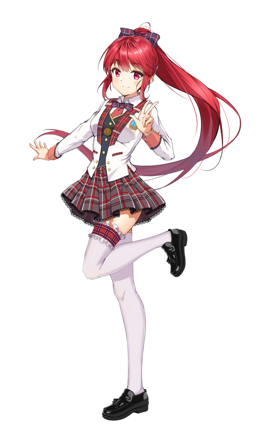 garter koinkoni seifuku thighhighs