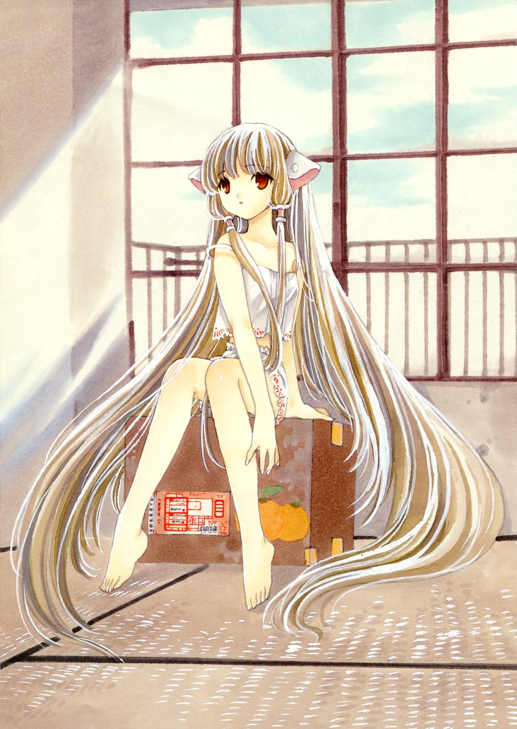 bloomers chii chobits clamp