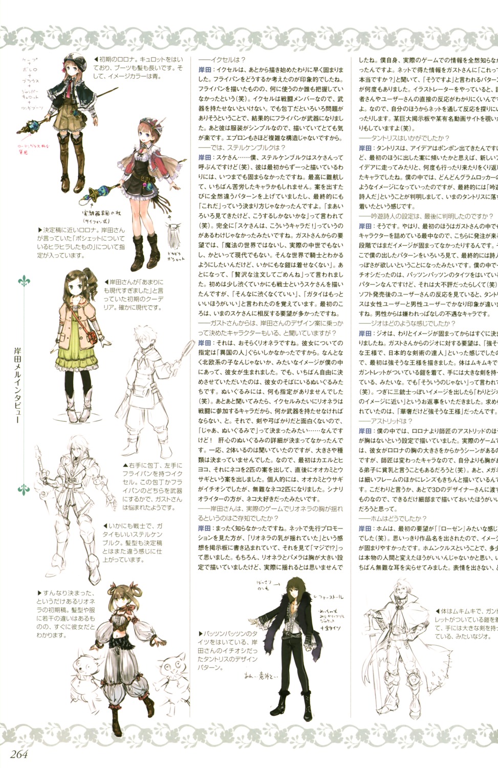 atelier atelier_rorona kishida_mel sketch