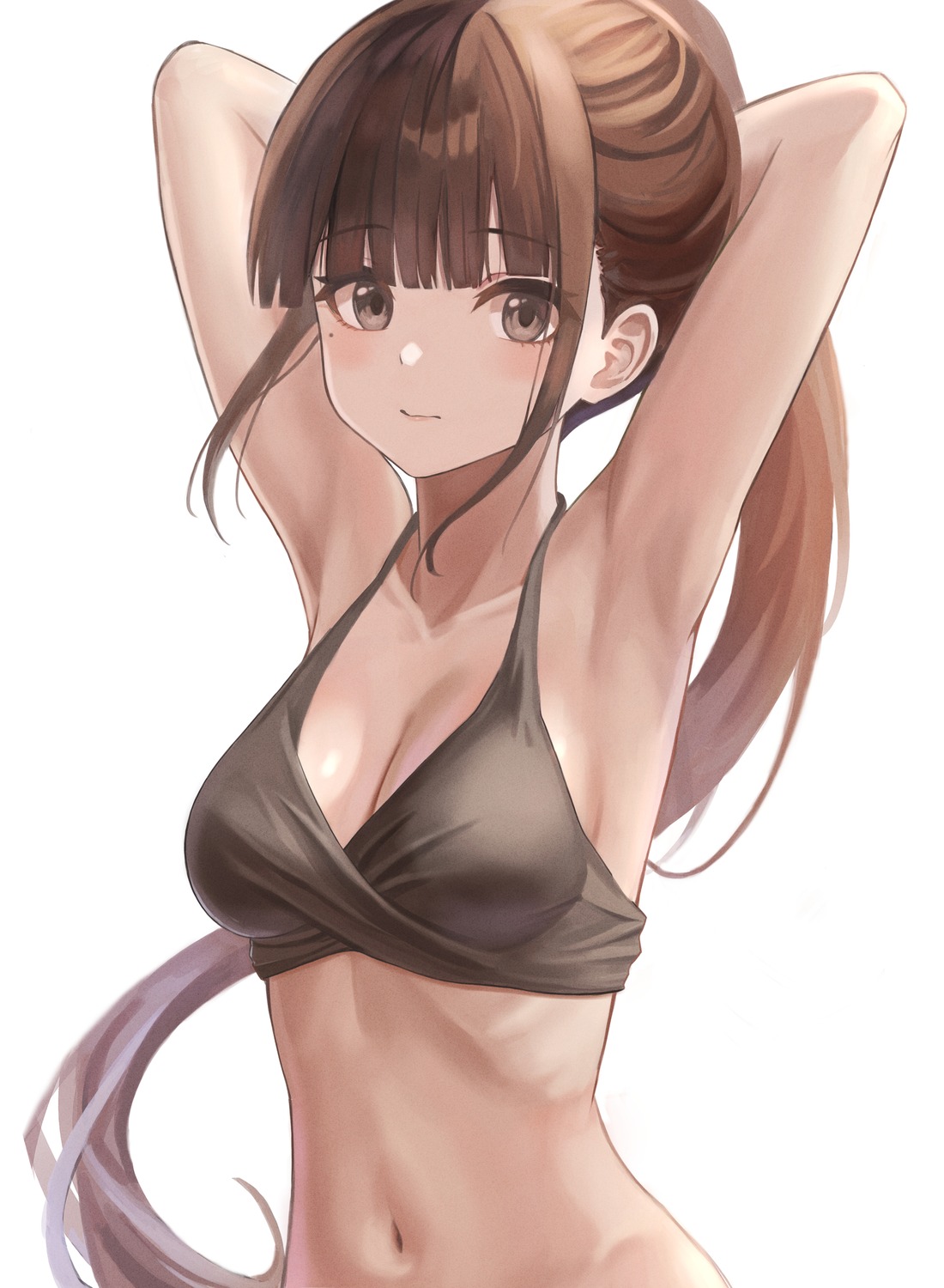 bikini_top cleavage fujizarashi swimsuits