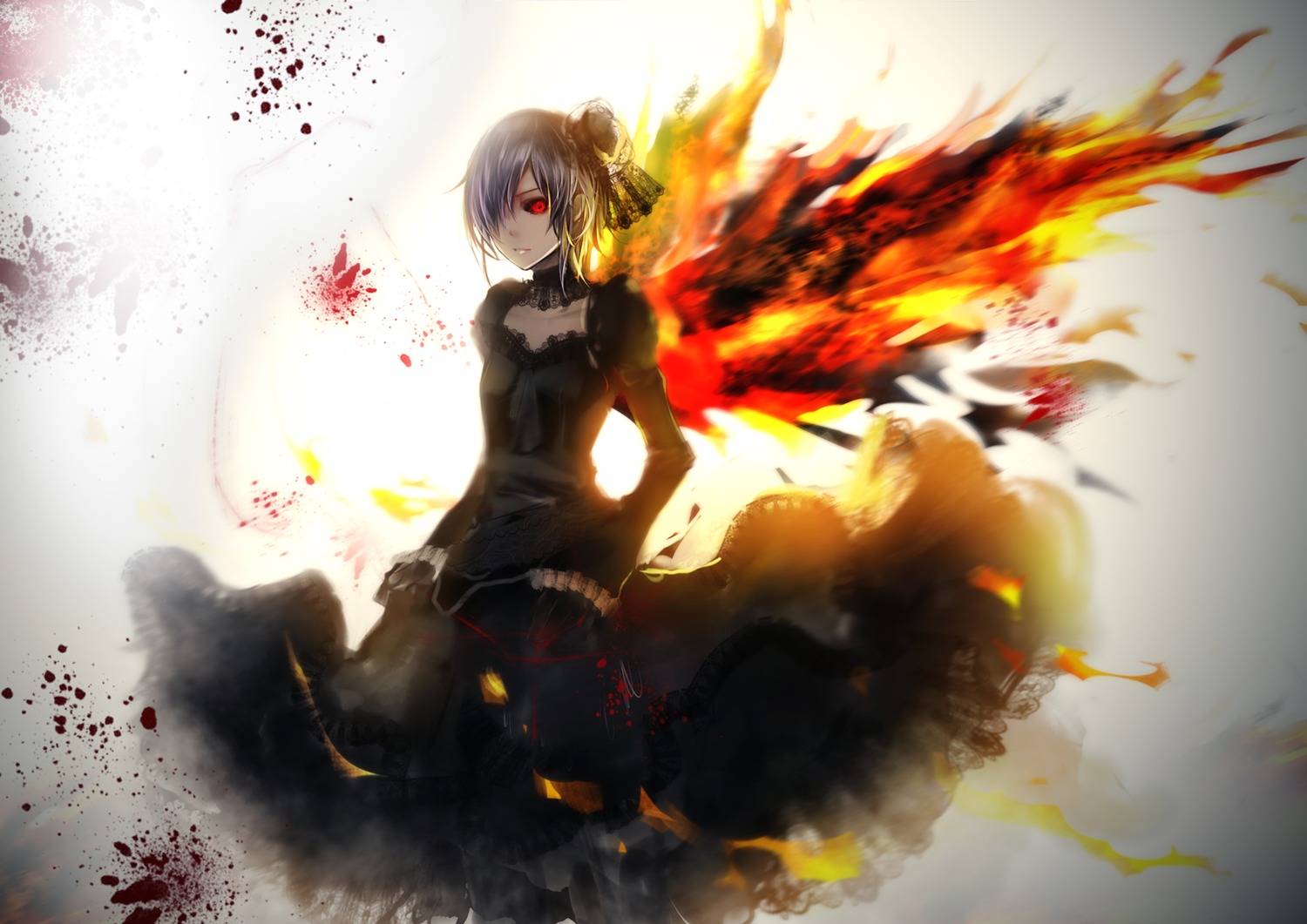 bba1985 dress gothic_lolita kirishima_touka lolita_fashion tokyo_ghoul