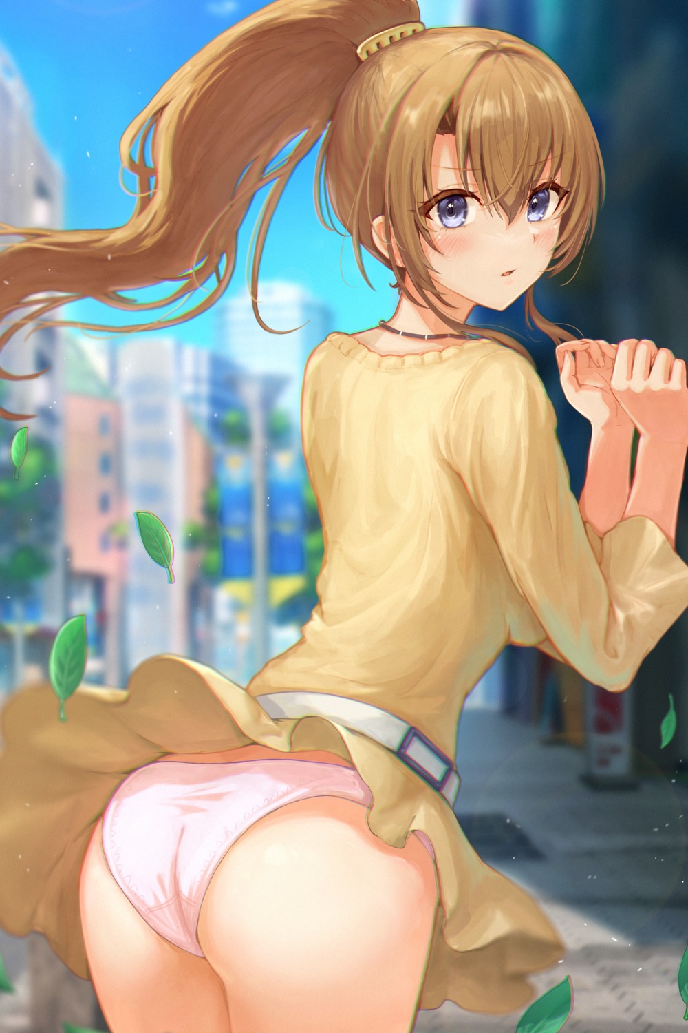 ass dress pantsu sauvignon skirt_lift