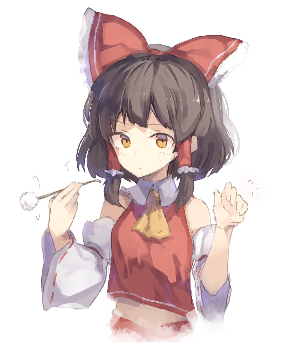 bei_mochi hakurei_reimu touhou