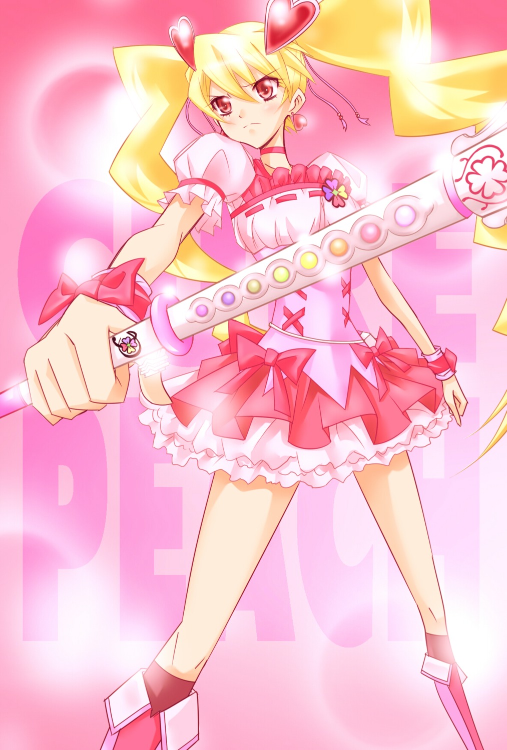 dress fresh_pretty_cure! futari_wa_pretty_cure kojikoji momozono_love pretty_cure