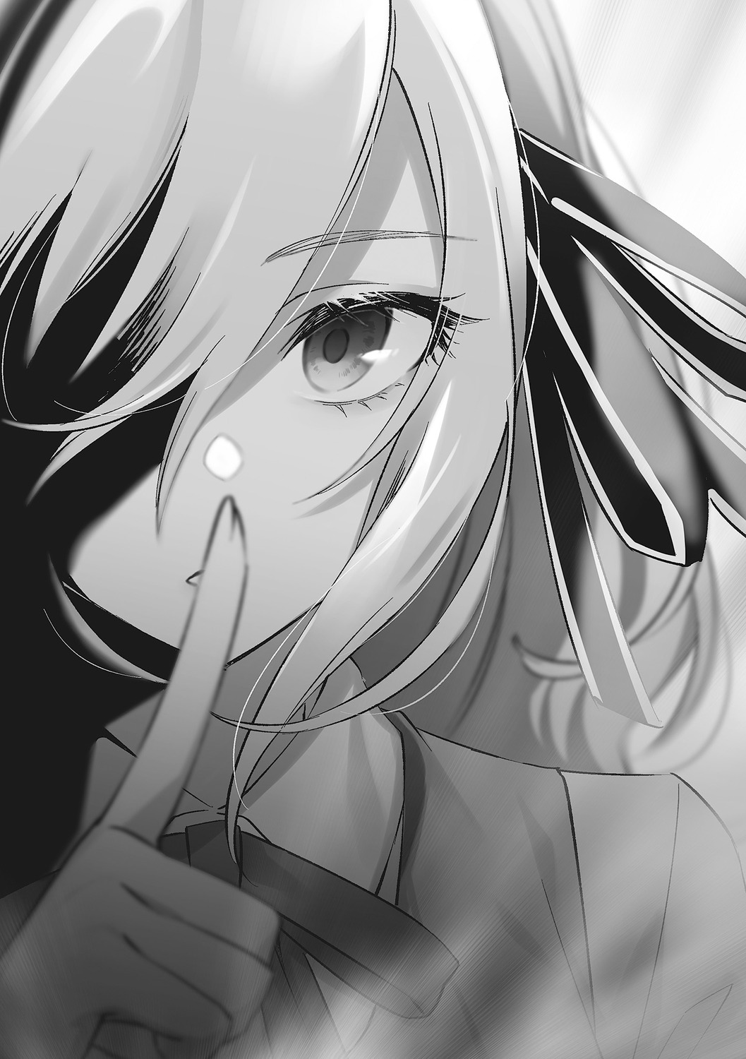 lily_(spy_kyoushitsu) monochrome seifuku spy_kyoushitsu tomari