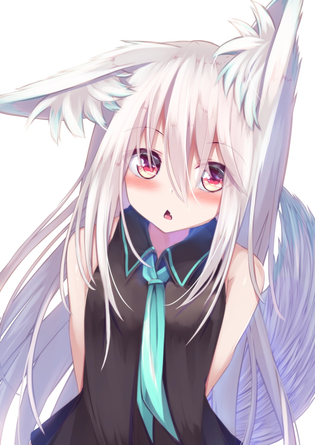 animal_ears kitsune tagme tail