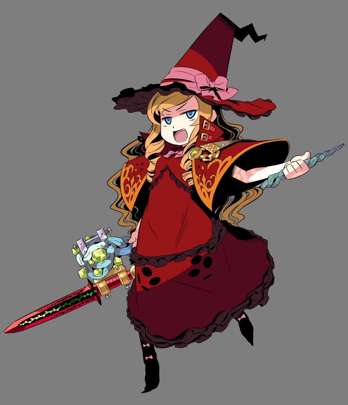 himukai_yuuji sekaiju_no_meikyuu sekaiju_no_meikyuu_2 transparent_png witch