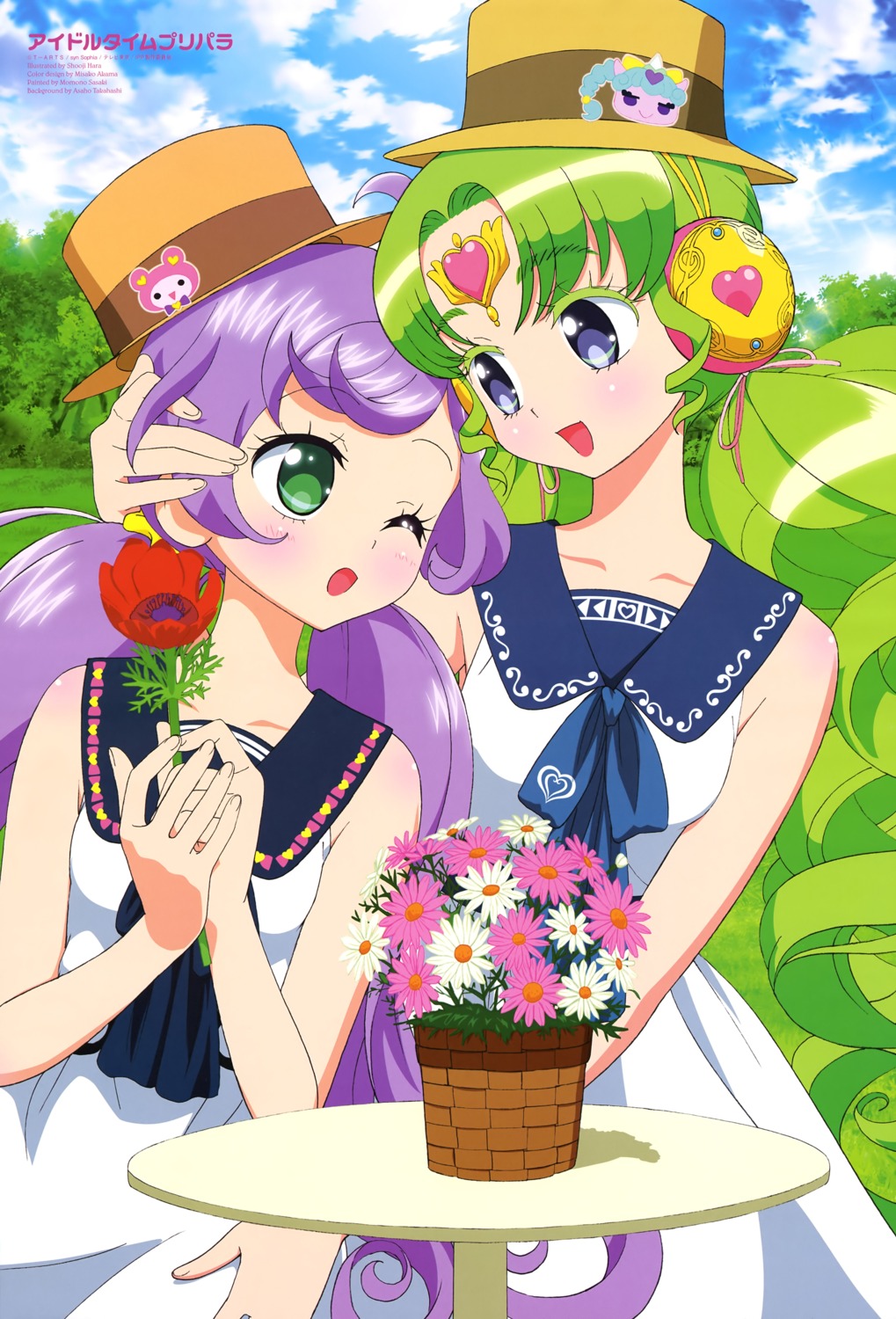 dress falulu_vocaldoll hara_shouji headphones manaka_lala pripara